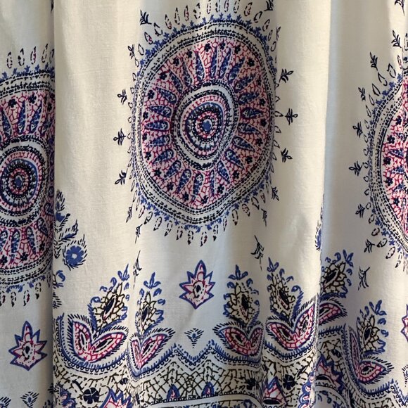 ENTRO Bohemian style Maxi Dress Size Small - Picture 5 of 9